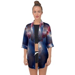 Galaxy Open Front Chiffon Kimono by ExtraGoodSauce