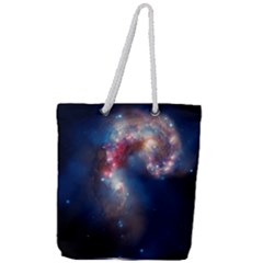 Galaxy Full Print Rope Handle Tote (large) by ExtraGoodSauce