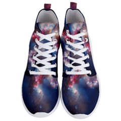 Galaxy Men s Lightweight High Top Sneakers by ExtraGoodSauce