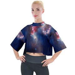 Galaxy Mock Neck Tee