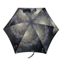 Spiral Galaxy Mini Folding Umbrellas by ExtraGoodSauce