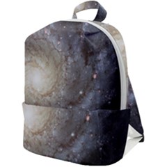 Spiral Galaxy Zip Up Backpack by ExtraGoodSauce