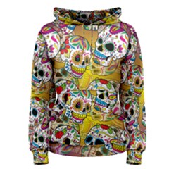 Sugar Skulls Women s Pullover Hoodie by ExtraGoodSauce