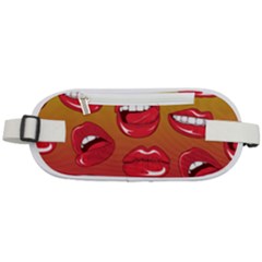 Hot Lips Rounded Waist Pouch by ExtraGoodSauce
