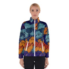 Koi Fish Winter Jacket by ExtraGoodSauce