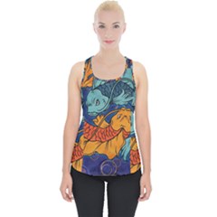 Koi Fish Piece Up Tank Top by ExtraGoodSauce