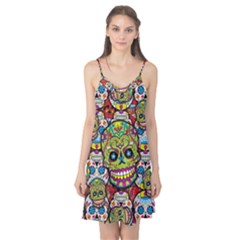 Sugar Skulls Camis Nightgown by ExtraGoodSauce