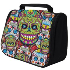 Sugar Skulls Full Print Travel Pouch (big) by ExtraGoodSauce