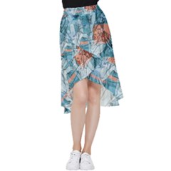 Retro Girls Frill Hi Low Chiffon Skirt by ExtraGoodSauce