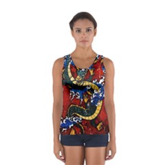 Dragon Sport Tank Top  by ExtraGoodSauce