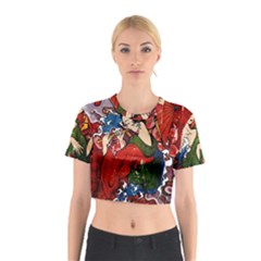 Geisha Geisha Cotton Crop Top