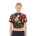 Geisha Geisha Cotton Crop Top View2