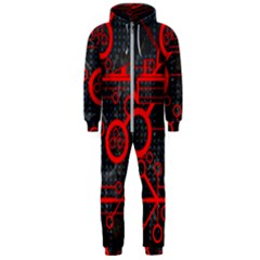 Tech - Red Hooded Jumpsuit (men)  by ExtraGoodSauce