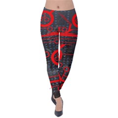 Tech - Red Velvet Leggings by ExtraGoodSauce