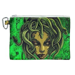 Medusa Canvas Cosmetic Bag (xl) by ExtraGoodSauce