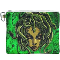 Medusa Canvas Cosmetic Bag (xxxl) by ExtraGoodSauce