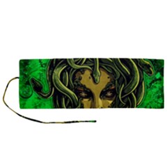 Medusa Roll Up Canvas Pencil Holder (m) by ExtraGoodSauce