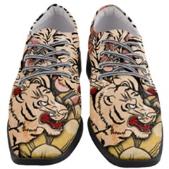 White Tiger Women Heeled Oxford Shoes by ExtraGoodSauce