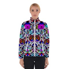 Sugar Skull Pattern 2 Winter Jacket by ExtraGoodSauce