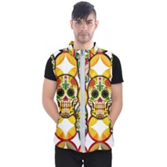 Sugar Skulls Men s Puffer Vest