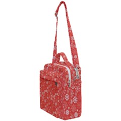 Christmas Snowflakes Crossbody Day Bag by ExtraGoodSauce