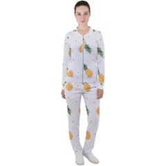 Pineapple Pattern Casual Jacket And Pants Set by goljakoff