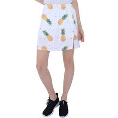 Pineapple Pattern Tennis Skirt by goljakoff