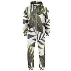Green Leaves Hooded Jumpsuit (men)  by goljakoff