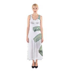 Banana Leaf Sleeveless Maxi Dress by goljakoff