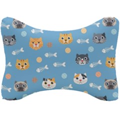 Cute Cat Pattern Seat Head Rest Cushion