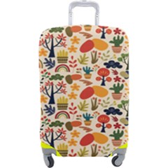 Garden Of Love Luggage Cover (large) by designsbymallika