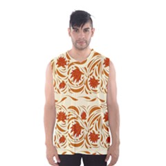 Ornamental Flowers Men s Basketball Tank Top by Eskimos