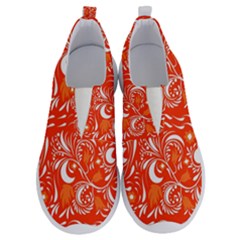 White Leaves No Lace Lightweight Shoes by Eskimos