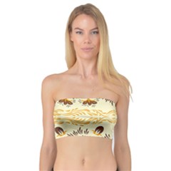 Decorative Flowers Bandeau Top by Eskimos