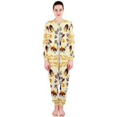 Decorative Flowers Onepiece Jumpsuit (ladies)  by Eskimos