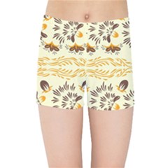 Decorative flowers Kids  Sports Shorts