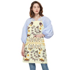 Decorative Flowers Pocket Apron by Eskimos