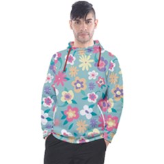 Floral Pattern Men s Pullover Hoodie by ExtraGoodSauce