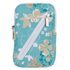 Floral Pattern Belt Pouch Bag (Small)