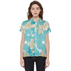 Floral Pattern Short Sleeve Pocket Shirt