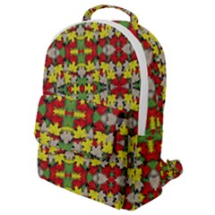 Leaves Pattern Flap Pocket Backpack (small) by ExtraGoodSauce