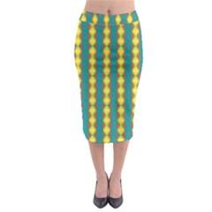 Native American Pattern Midi Pencil Skirt by ExtraGoodSauce