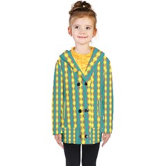 Native American Pattern Kids  Double Breasted Button Coat by ExtraGoodSauce