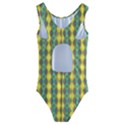 Native American Pattern Kids  Cut-Out Back One Piece Swimsuit View2