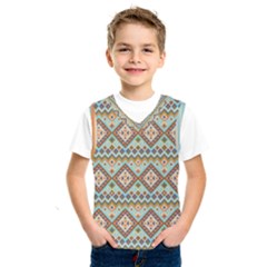 Native American Pattern Kids  Basketball Tank Top by ExtraGoodSauce