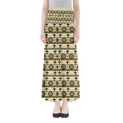 Native American Pattern Full Length Maxi Skirt by ExtraGoodSauce