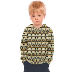 Native American Pattern Kids  Overhead Hoodie by ExtraGoodSauce