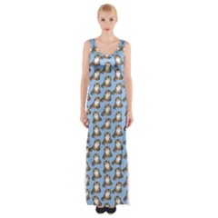 Cats Catty Thigh Split Maxi Dress by Sparkle