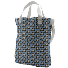 Cats Catty Canvas Messenger Bag by Sparkle