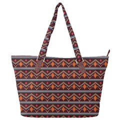 Native American Pattern Full Print Shoulder Bag by ExtraGoodSauce